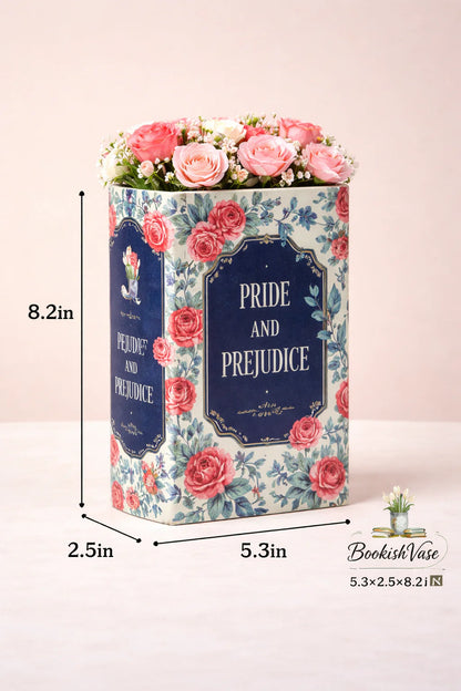 Hearth Wood Large Ceramic Book Vases