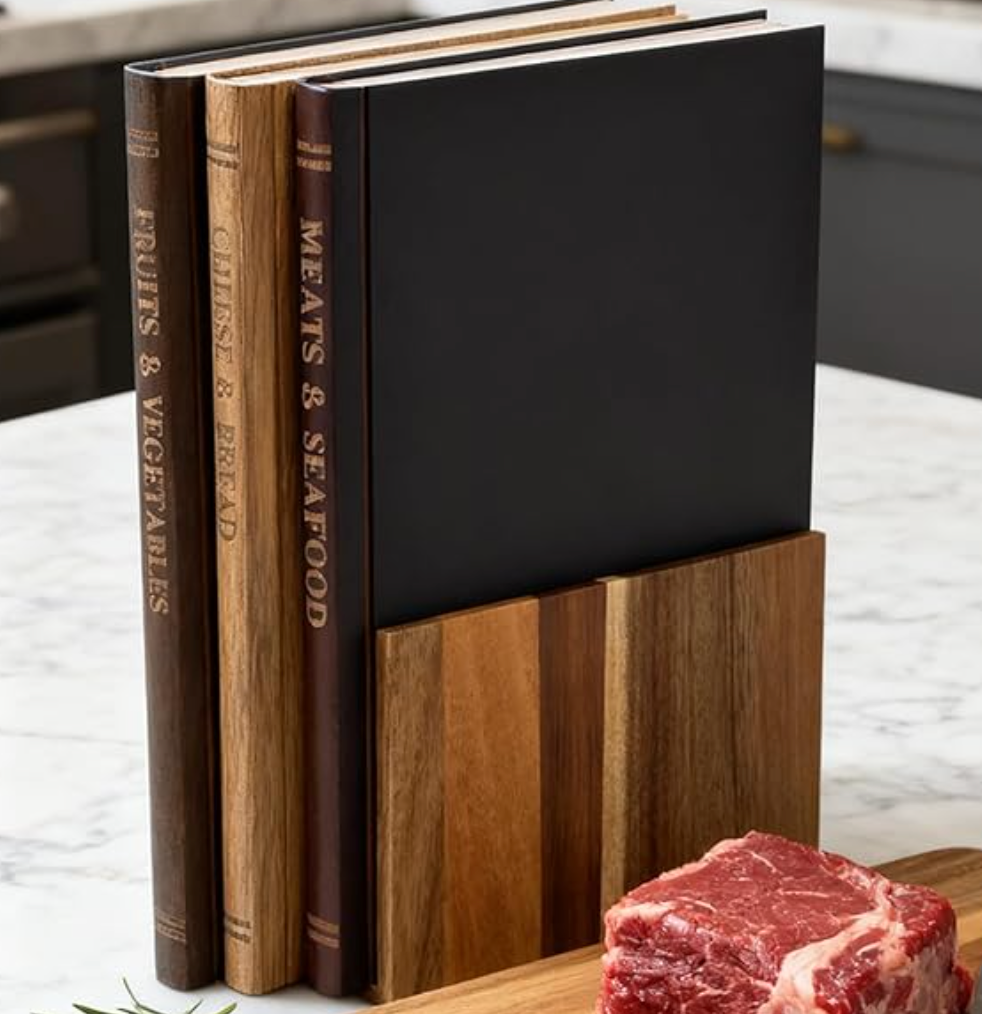 Hearth Wood Book Cutting Boards