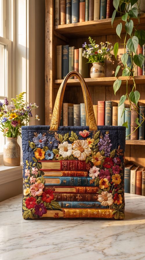 Book Tote Bag